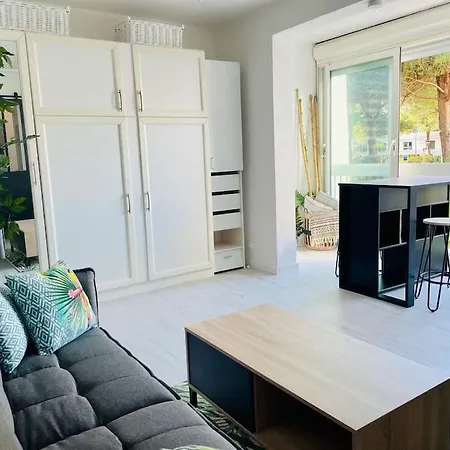 25m2, 4 Pers Cosy, Design, Avec Parking Prive 公寓 拉格朗德默特